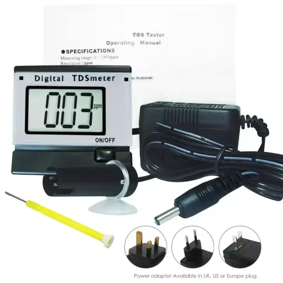 EC-1382B High precision Aquarium&fish tank&swimming pool Portable Digital Conductivity water quality Tester with Electrode Probe