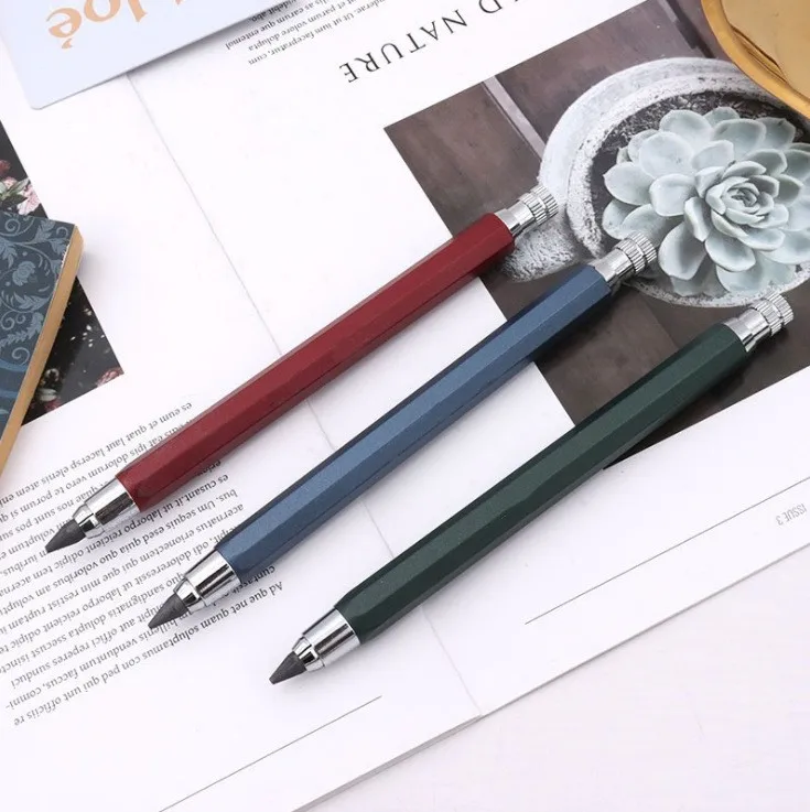 5.6mm automatic pencil all metal drawing pencil engineering pencil