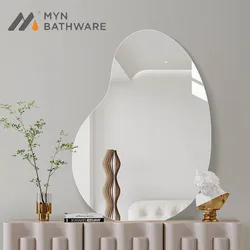 High-end Design Mango Shape Frameless Glass  Bathroom Mirror