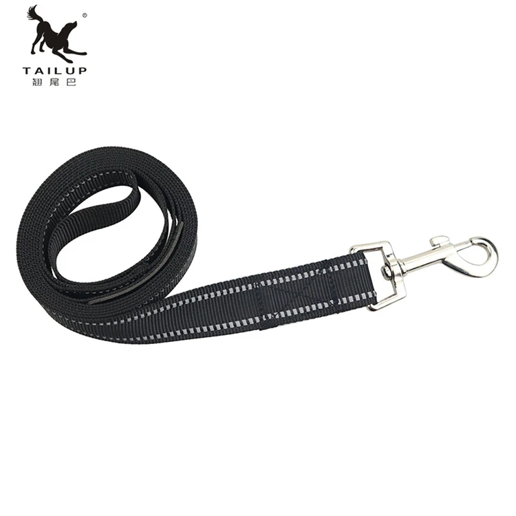Factory wholesale highlight reflective nylon dog leash lead rope