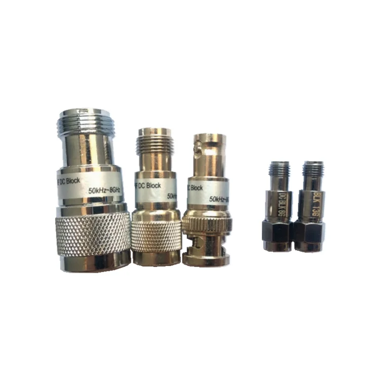 50ohm 50k-8GHz,13GHz,18GHz,SMA/N/BNC/TNC 50V DC Block