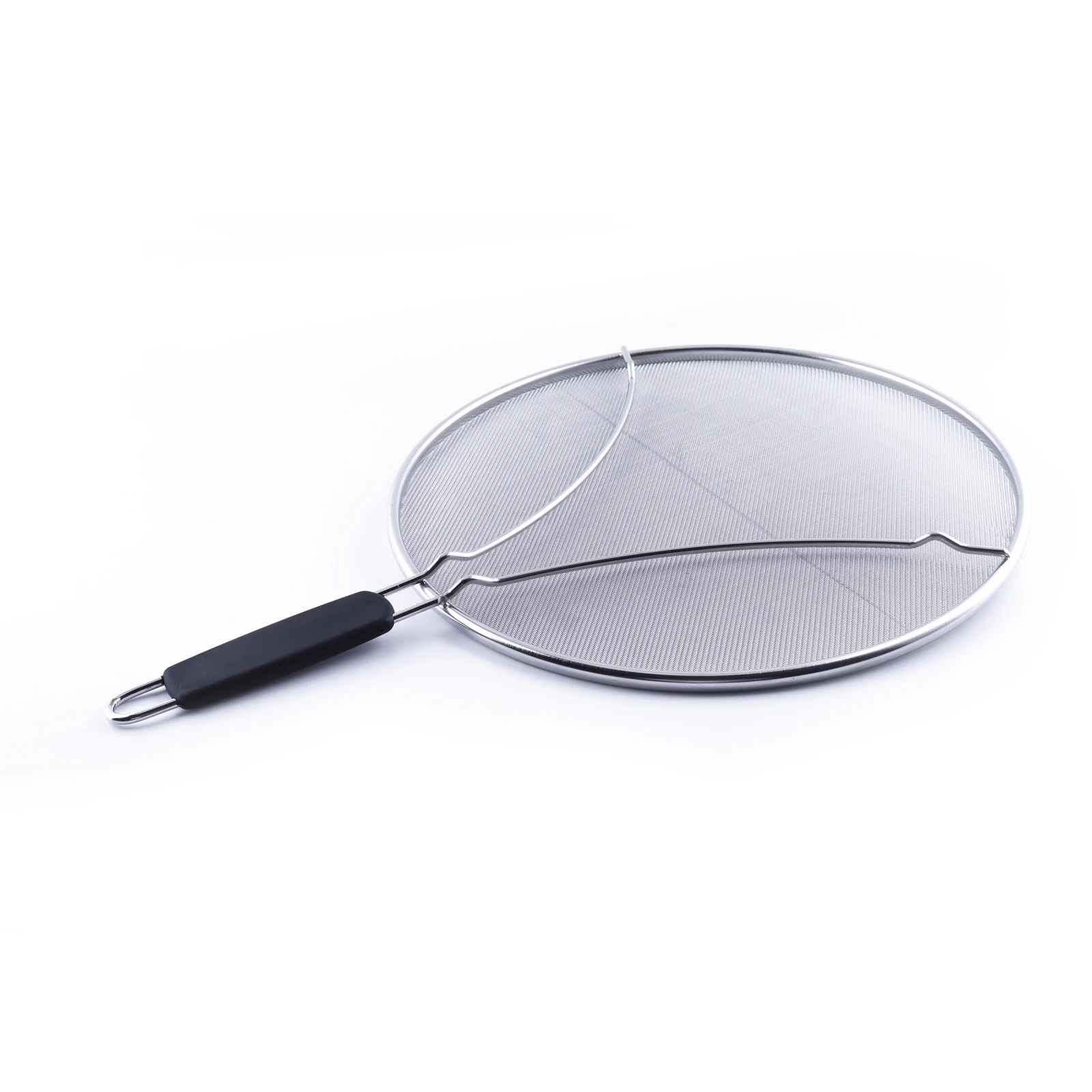 Защита от брызг жира для сковороды, предотвращение разбрызгивания горячего масла, кухонная Многофункциональная крышка для слива