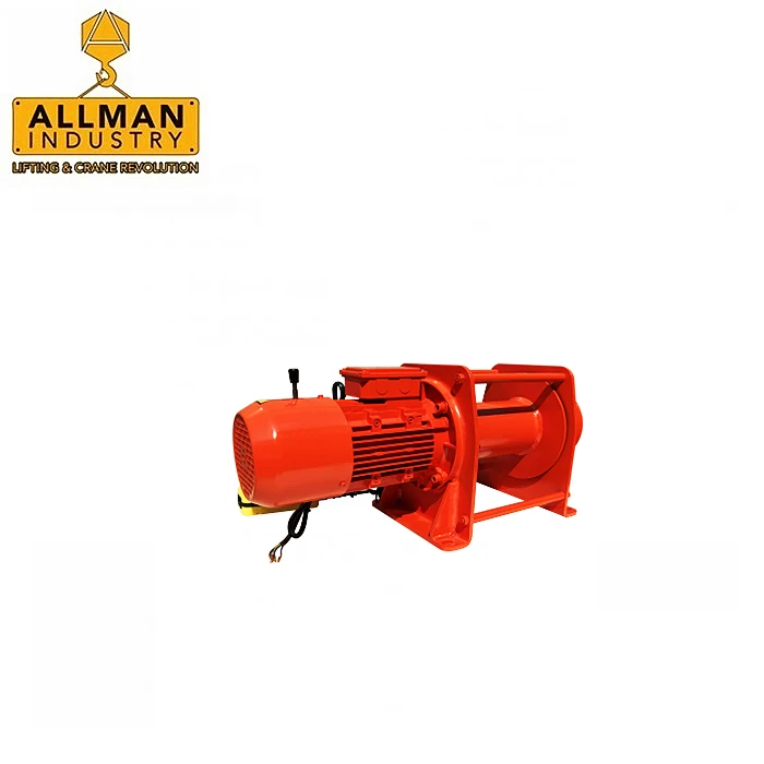 Allman CE Approved M4 500Kg Industrial Construction Works Use Heavy Duty Electric Winch