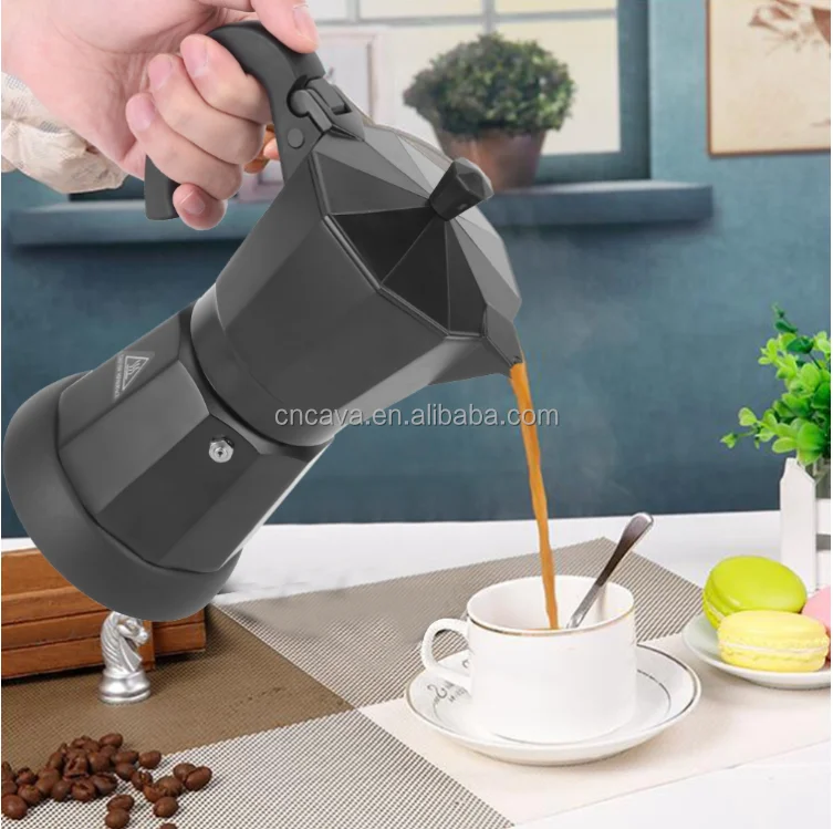 wholesale price aluminum electric cooking coffee pot electric automatic syphon espresso moka coffee maker