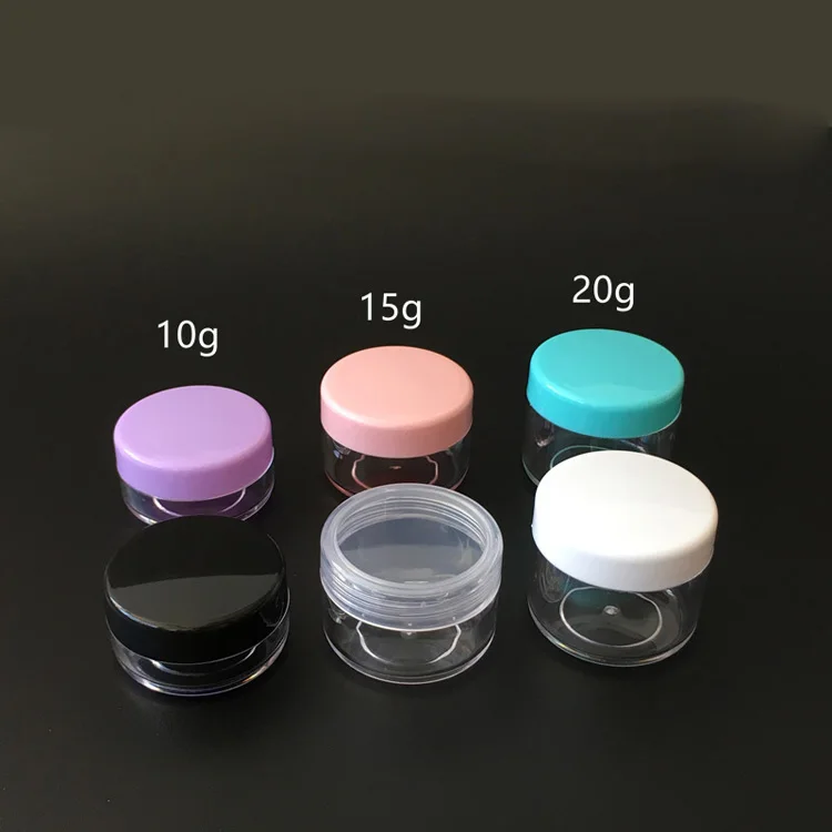 
Empty Clear Wholesale Liquid Lipstick Empty Container Plastic Cosmetic 5g 10g 15g 20g Lip Balm Container 