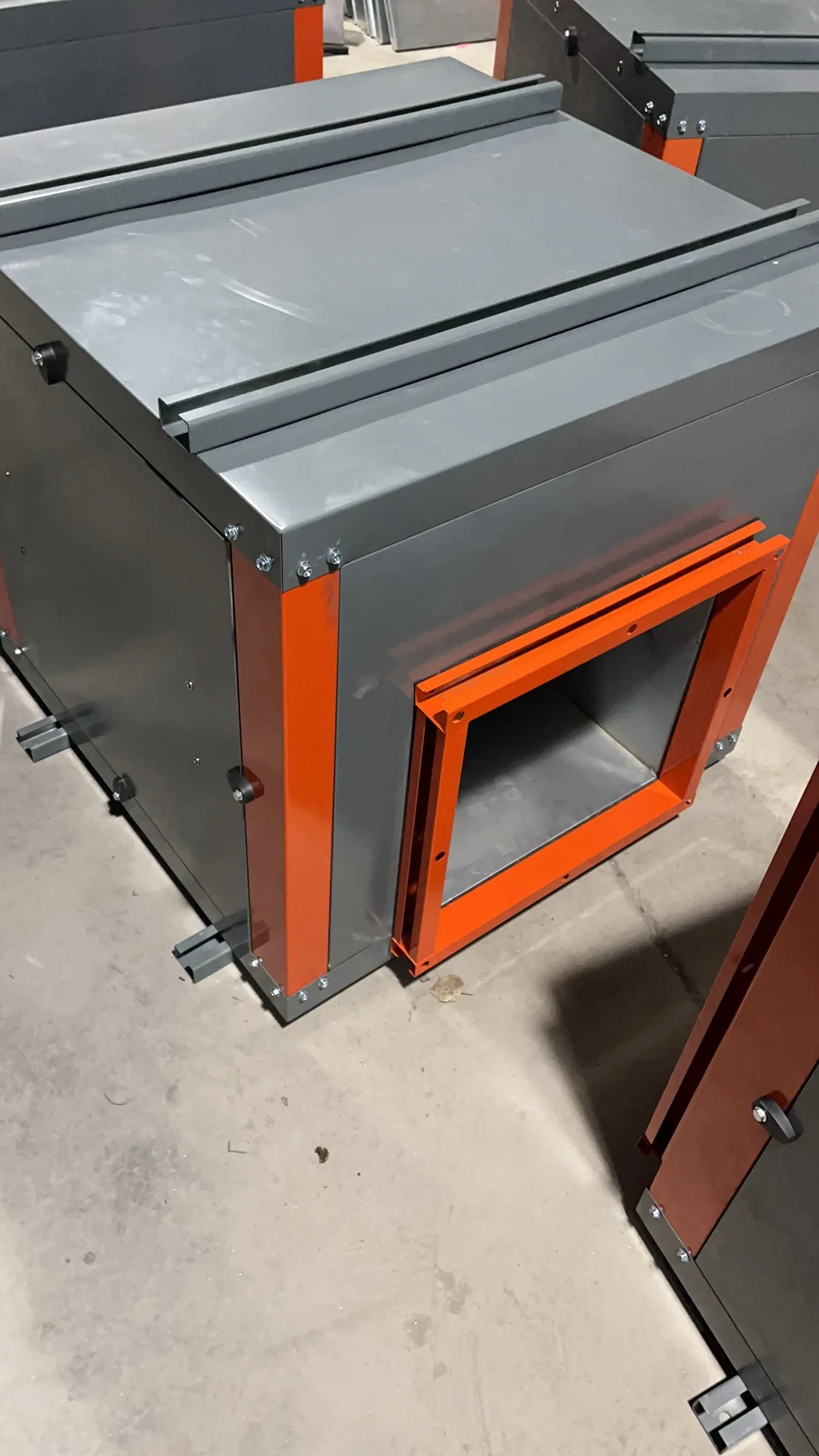 Fire smoke exhaust garage basement air conditioner fan cabinet type centrifugal fan