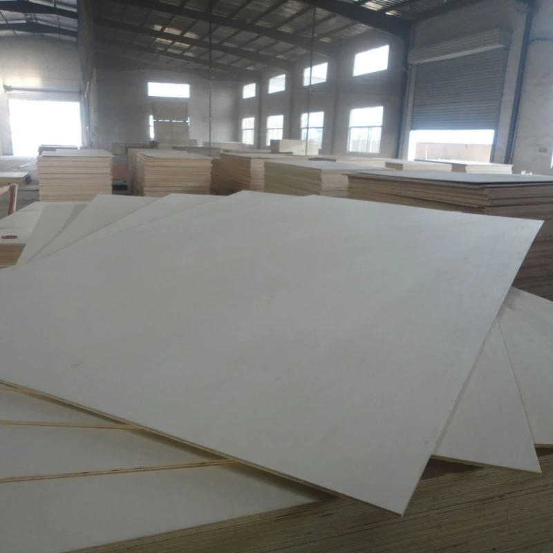 Bleached Poplar Veneer Plywood 0706