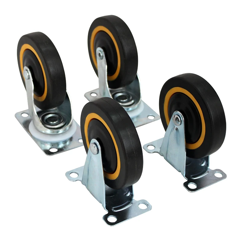 Factory Wholesale Industrial warehouse foldable platform hand truck trolley hand carts