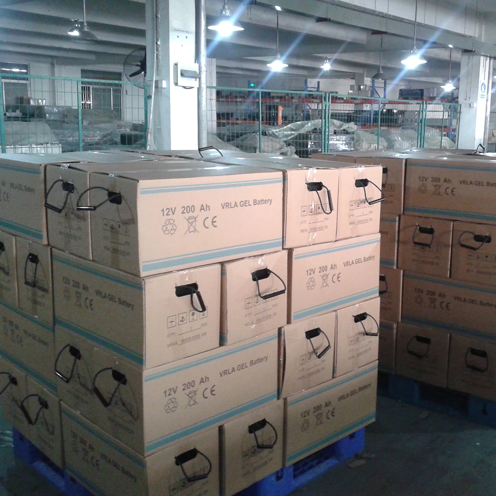 Yangtze 250ah 12v deep cycle gel  battery solar for power storage