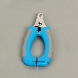 Saiji lock design stainless steel pet grooming scissors cheap small animal paw file large nail clipper for dogs