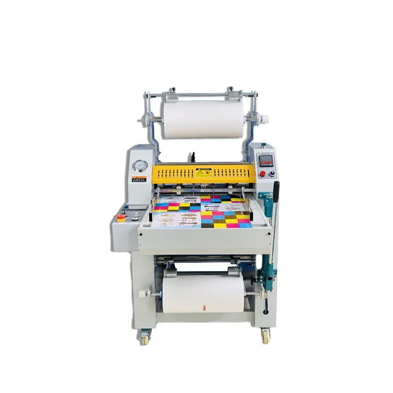 FM-400B automatic thermal paper Paper Film Plastic Lamination Anti-curling Automatic Hydraulic Laminating machine