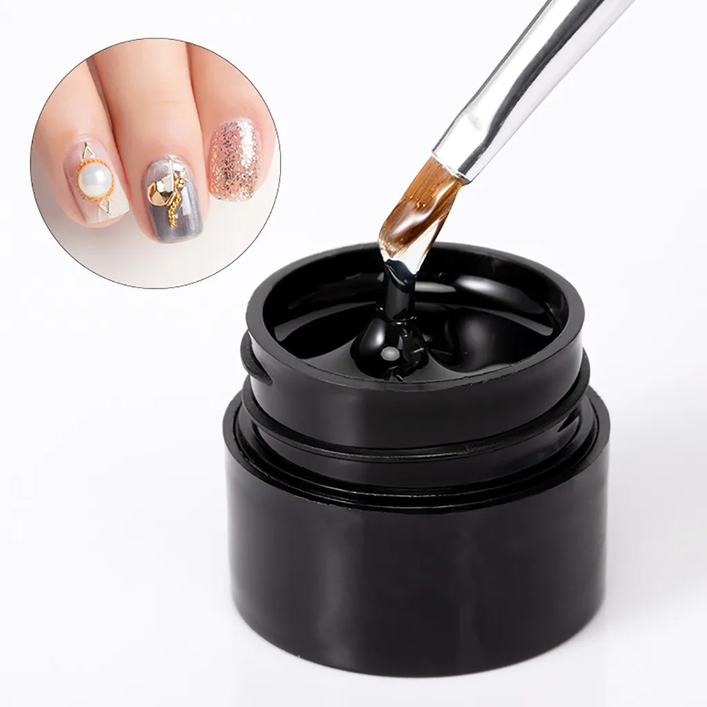 
Nail Paint Gel Polish Gellak 5ml No Wipe Nail Gel Rhinestone Top Coat Strong Adhesive Glue For Rhine rt Manicure Nail Gel 