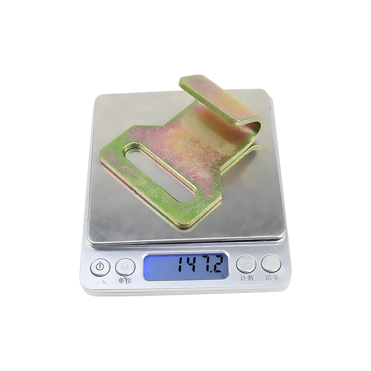 Heavy Duty 2 Inch 3T Break Strength Metal J Winch Flat Hook for Lashing Strap