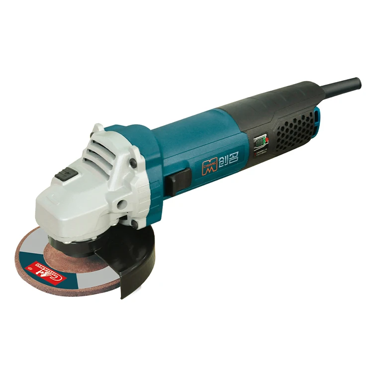 High Performance Power Tool Variable Speed Control Angle Grinder With Side Handle
