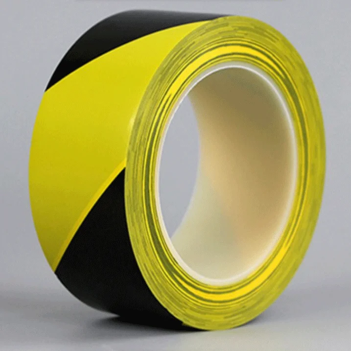 PVC traffic barrier yellow pavementbarricade safety marking tape