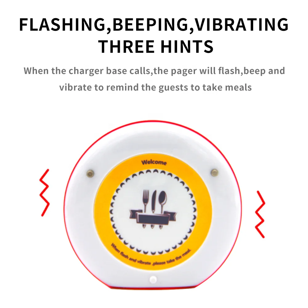 cheap restaurant guest paging system restaurant calling system wireless restaurant buzzer