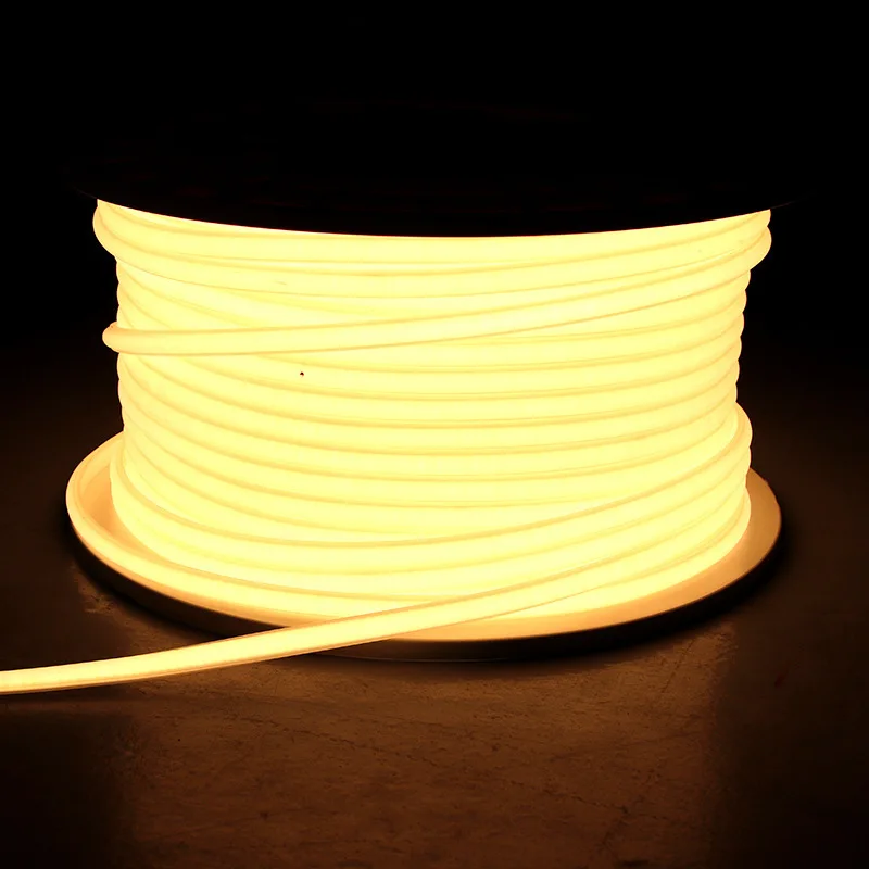 Outdoor Camping Waterproof COB Light belt Wholesale Bright Self-adhesive Light Tape Home LED High Voltage Soft Line Light Strip