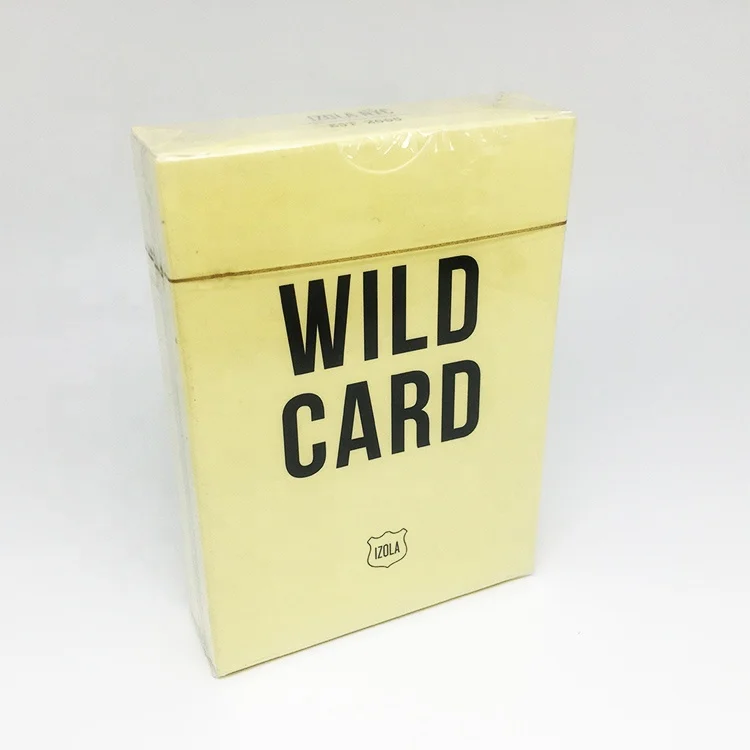  100% полностью ПВХ пластиковые водонепроницаемые игральные карты