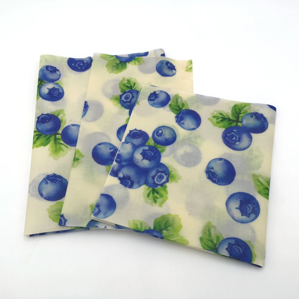 
Eco Friendly Reusable Organic Storage Customized Beeswax Food Wrap roll 