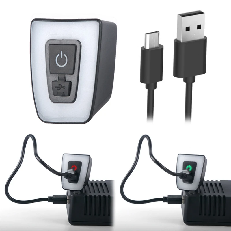  Водонепроницаемый светодиодный велофонарь с зарядкой от USB предупреждающий задний фонарь для велосипедной сиденья шлема рюкзака