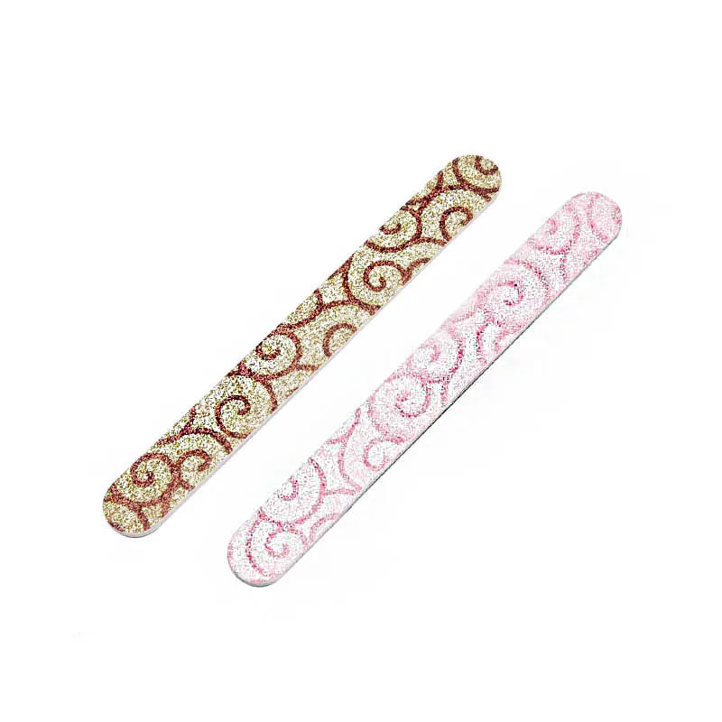 Professional nail file surface printed PU patterns for manicure and pedicure emery board nail file (62231769915)