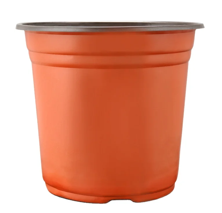 Многоразмерные комнатные пластиковые цветочные горшки и горшки, декоративные Оптовые горшки для растений, современный садовый горшок