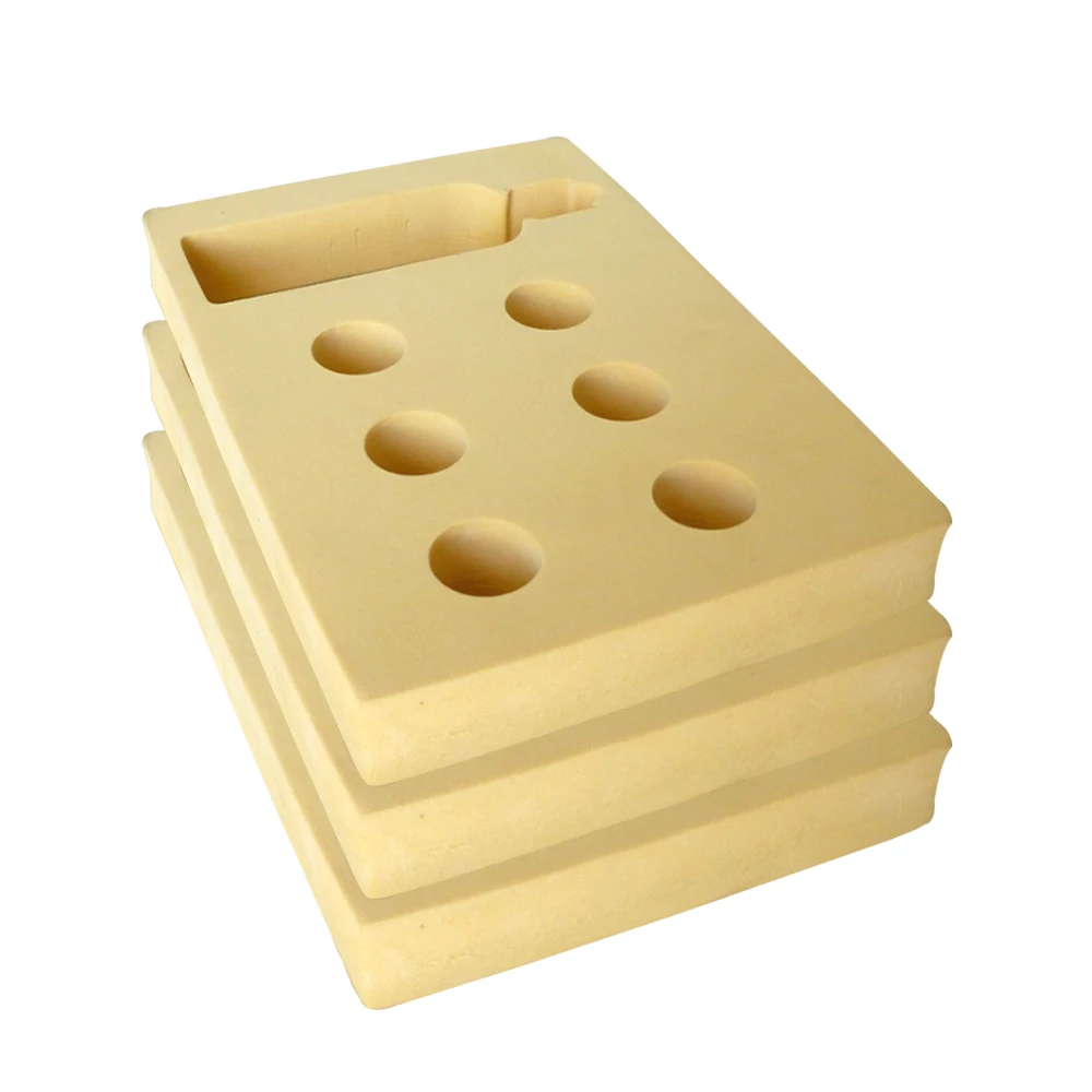 High Density Foam Package Gift Box PU Sponge Foam Insert Packaging Boxes Camera Holder Customized Yuanyuan Sponge