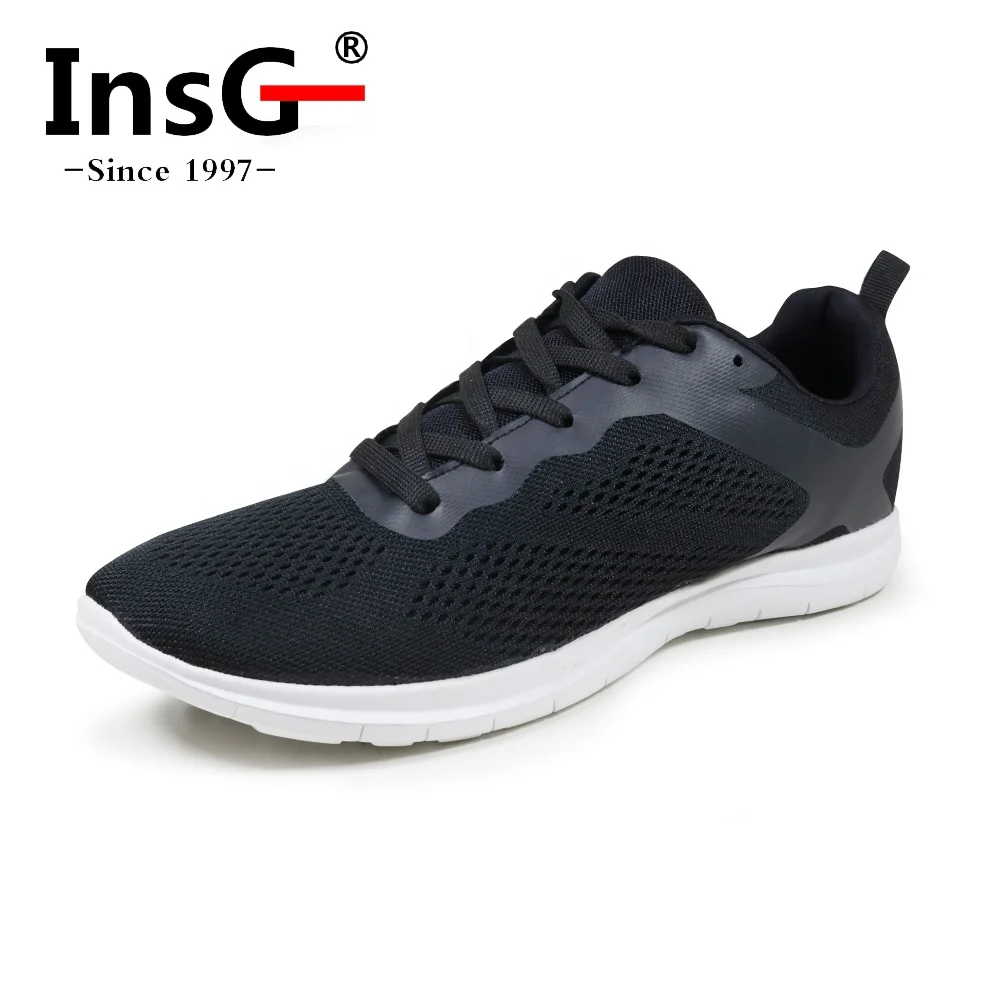 Lightweight Men Casual Jogger Footwear With Flexible Sole Boys Breathable Fitness Walking Shoes