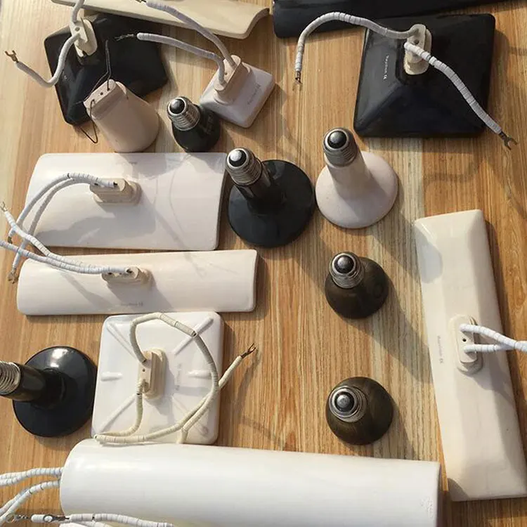 BRIGHT Custom Vacuum Ceramic Heating Plate 242*62Mm Far Infrared Ceramic Heating Brick Heating Plate Heater