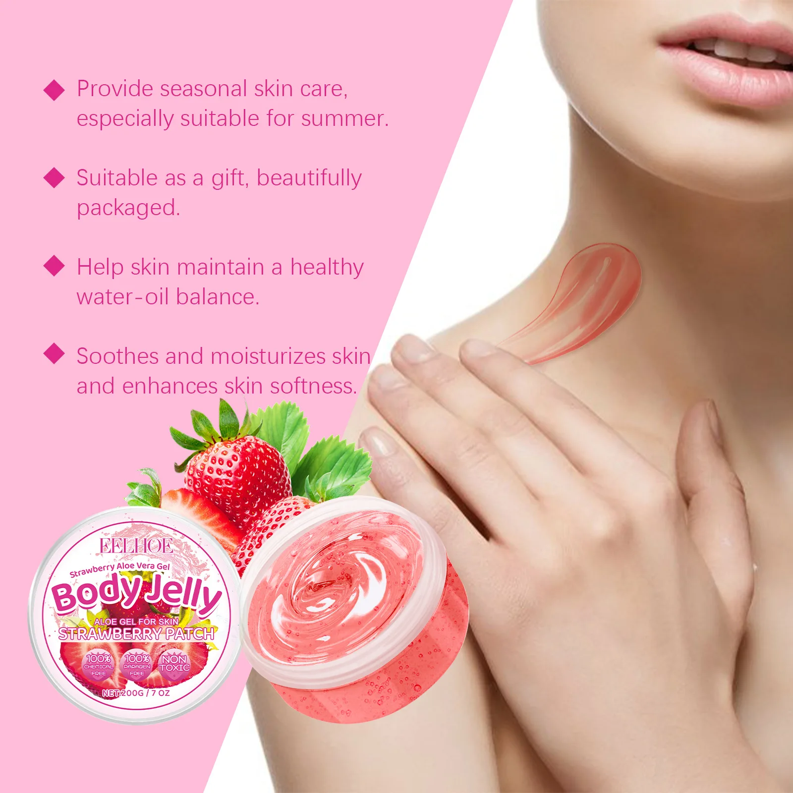 Hot sale desalinated melanin moisturizing repair dry crack whitening body care gel