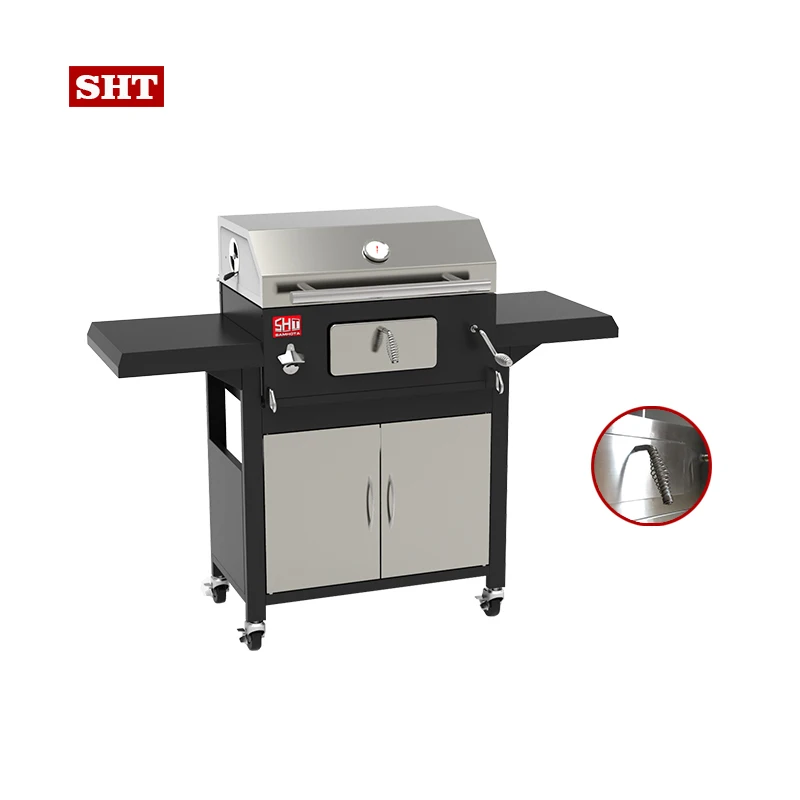 Outdoor Stainless Steel Grill Chinese Barbecue Charcoal Restaurant Bbq Grill