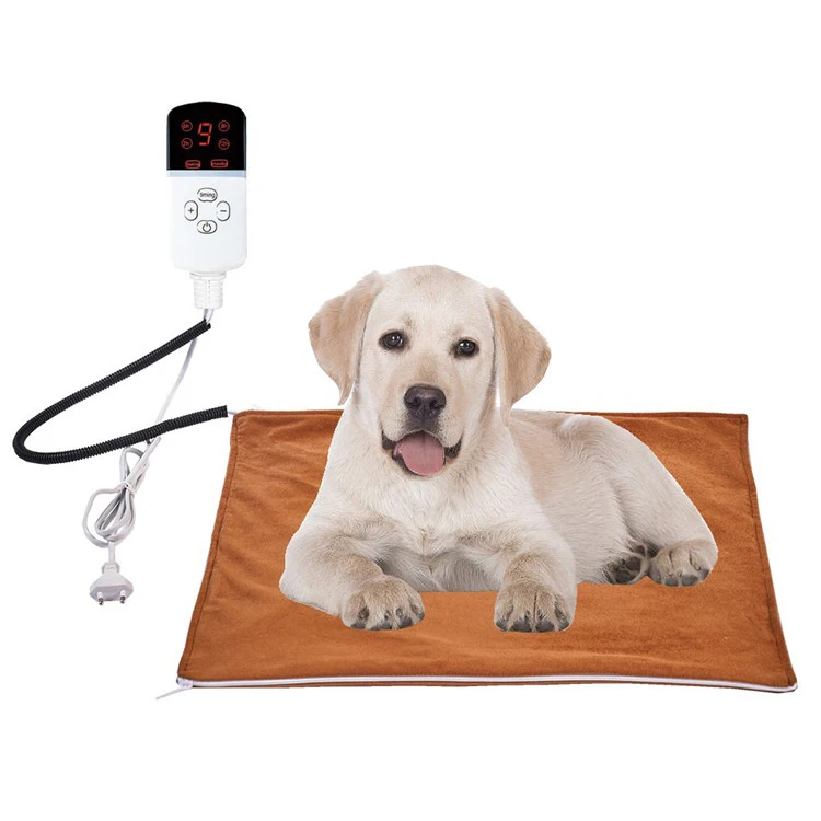 Wholesale 220V EU Waterproof Small Pet Dog Cat Safe Warmer Electric Blanket Heating Pet Pad for dogs cats Pets
