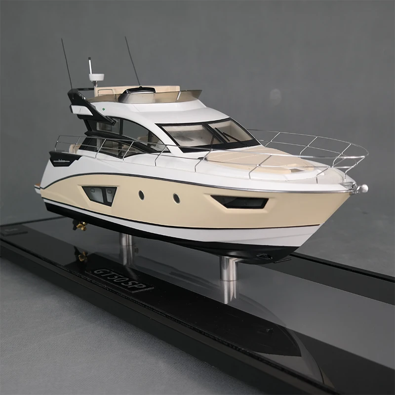 Пластиковые изделия ручной работы с изображением Sunseeker Princess другие бренды яхт подарок на лодках заказ 53 см Riva модель яхтенного корабля