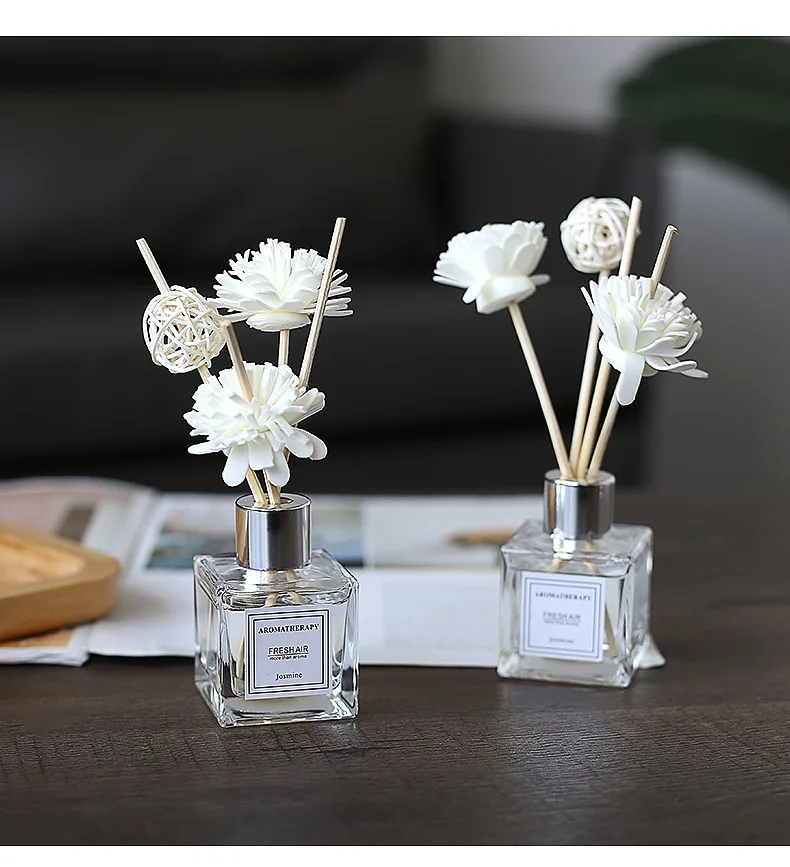 Smokeless aromatherapy office home bedroom dried flower set toilet aromatherapy supplement liquid aromatherapy wax