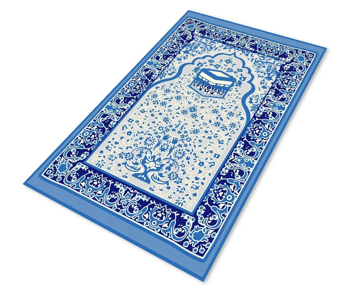 
wholesale Islamic printed PVC Pilgrimage mat /carpetfor worship 