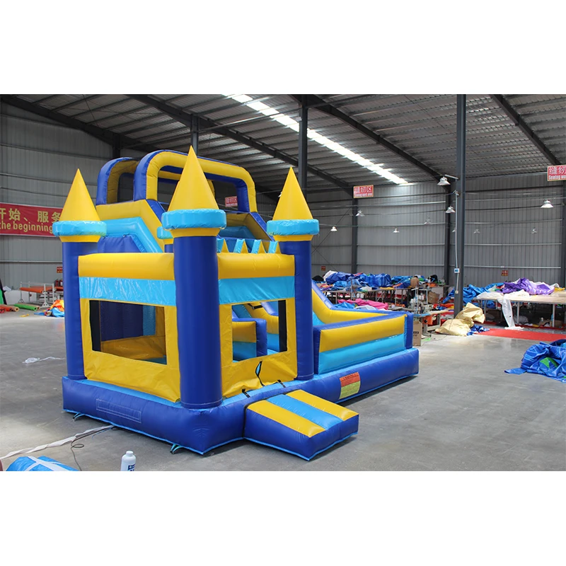 2024 Factory best selling inflatable slide children slide castle outdoor playground equipment large inflatable slide for kids