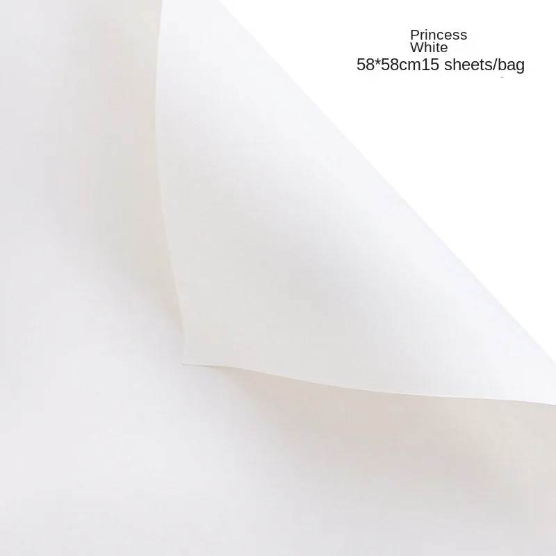 Flower Packaging Thickened Art Mocha Paper for Shop Wrapping Flowers Fenghua Paper Flower Shop for Various Floral Arrangements