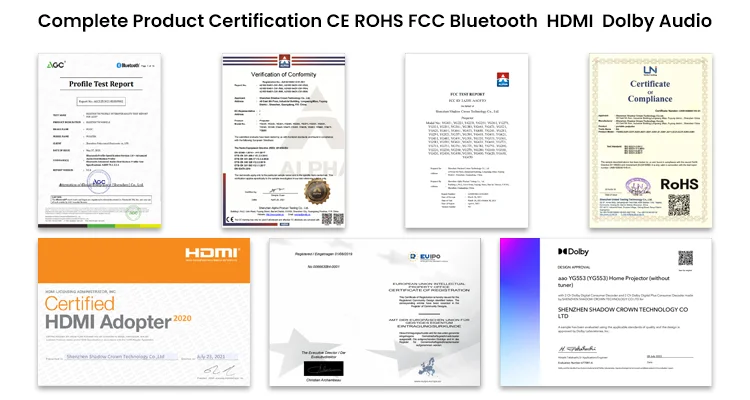 LED Video Home Theater 1080P Projector For 3D Cinema ( For Multiscreen) LCD Presentation Equipment Support Wifi