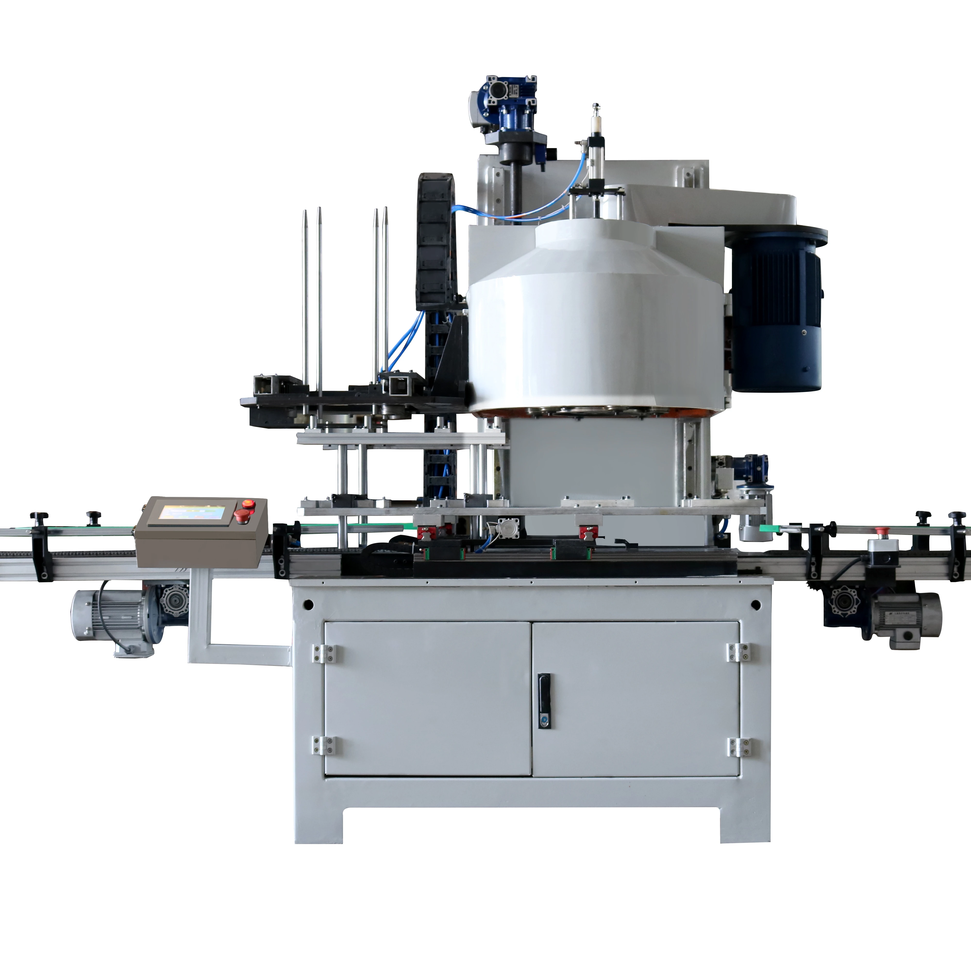 Automatic Rectangle can flanging Machine for small rectangle can making cheese can