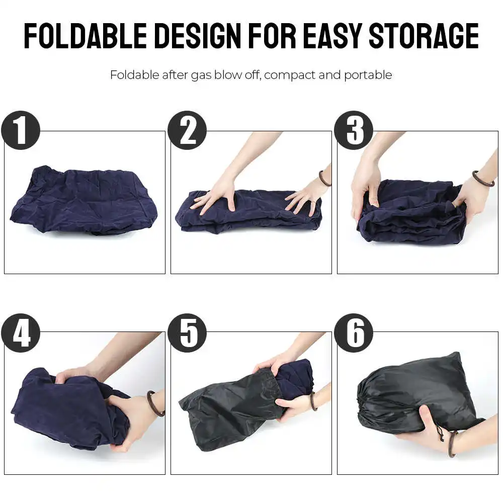 3 Layers Footrest Pillow PVC Inflatable On Airplane Car Bus Foot Pad Travel Foot Rest Pillows Adjustable High Leg Support