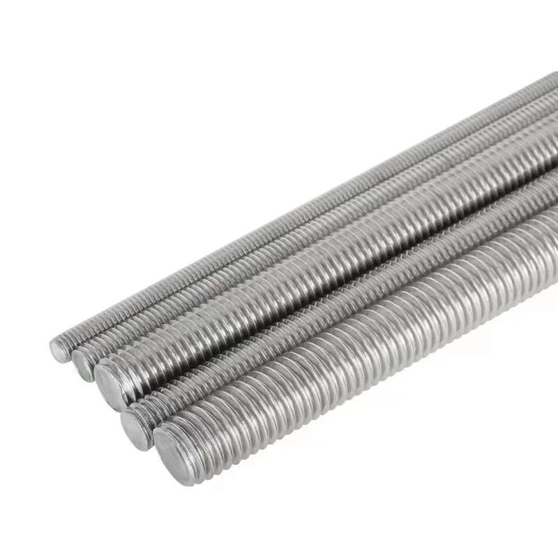 THREAD BAR  HIGH STRENGTH THREAD ROD 304 STAINLESS STEEL  HOT-DIP GALVANIZED LEAD SCREW BRITISH AMERICAN SYSTEM