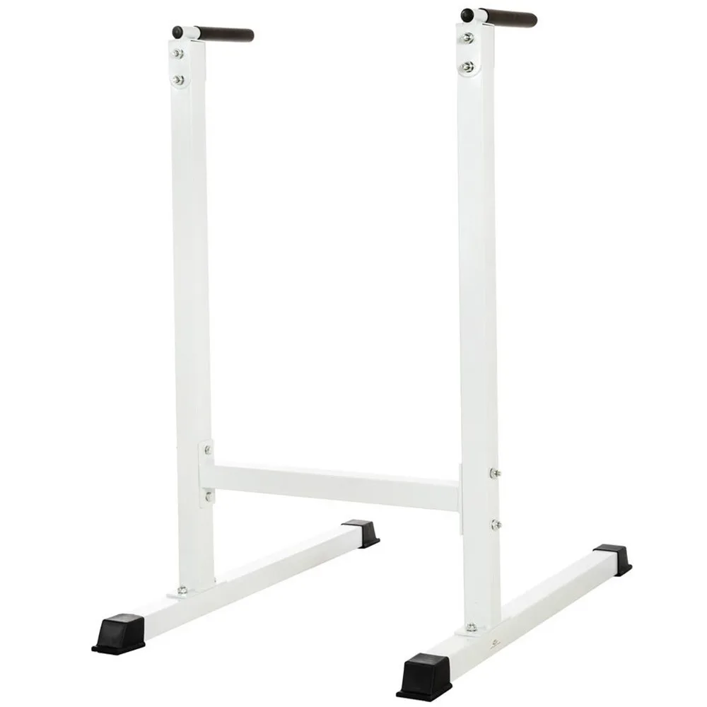 Free Standing Gym Bar Dip Stands Biceps Triceps Pull Up Stand Dip Station