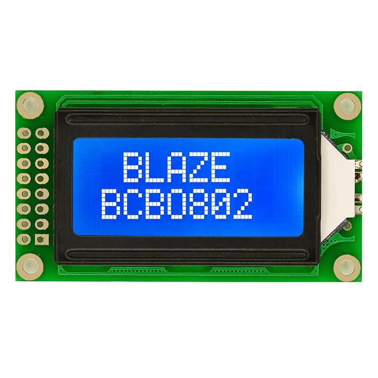 8X2 lcd display character  COB module STN lcd 0802 lcd display 8 characters x 2 lines display lcm