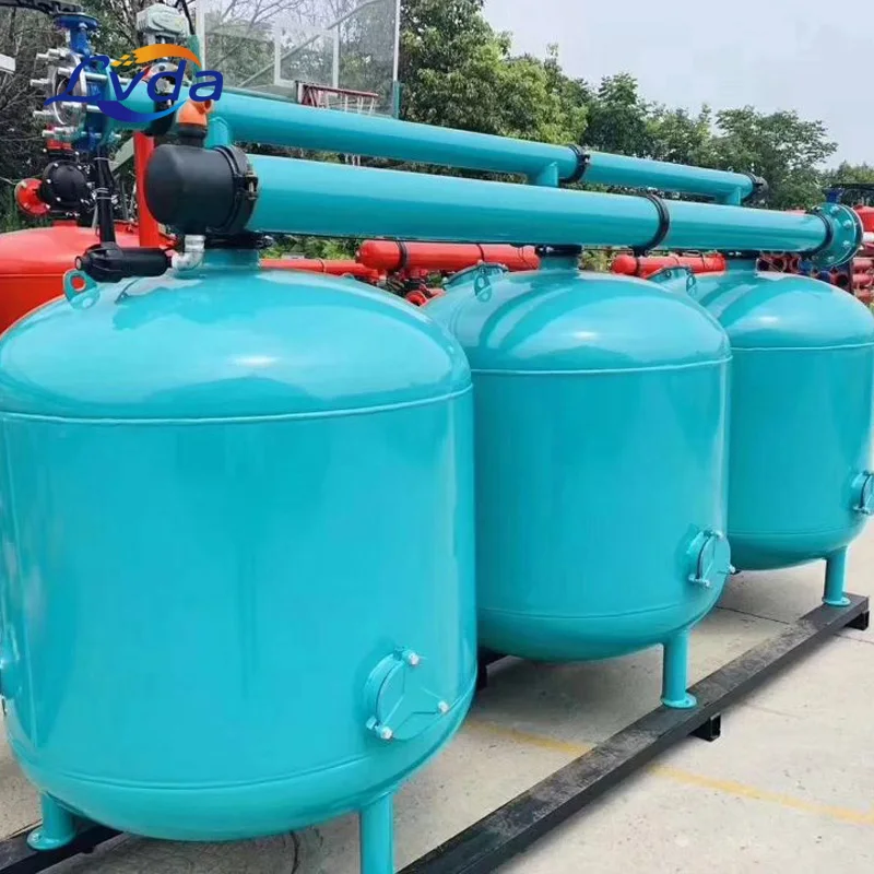 
automatic backwash industrial sand filter for water treatment purification plant 