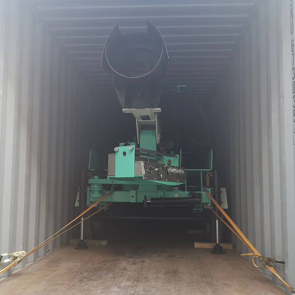 HF180T Trailer 180m 200 meters Full Hydraulic portable wheel borehole water well drilling machine price mining machinery