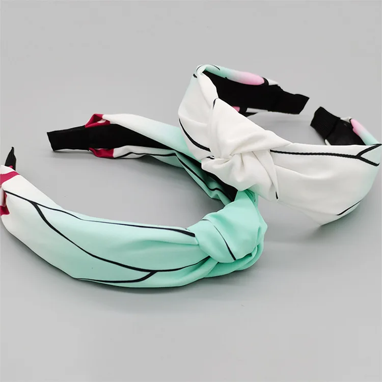Wholesale Ghost Killing Blade Accessories Headbands Cartoon Same Style Headbands for Girls Women