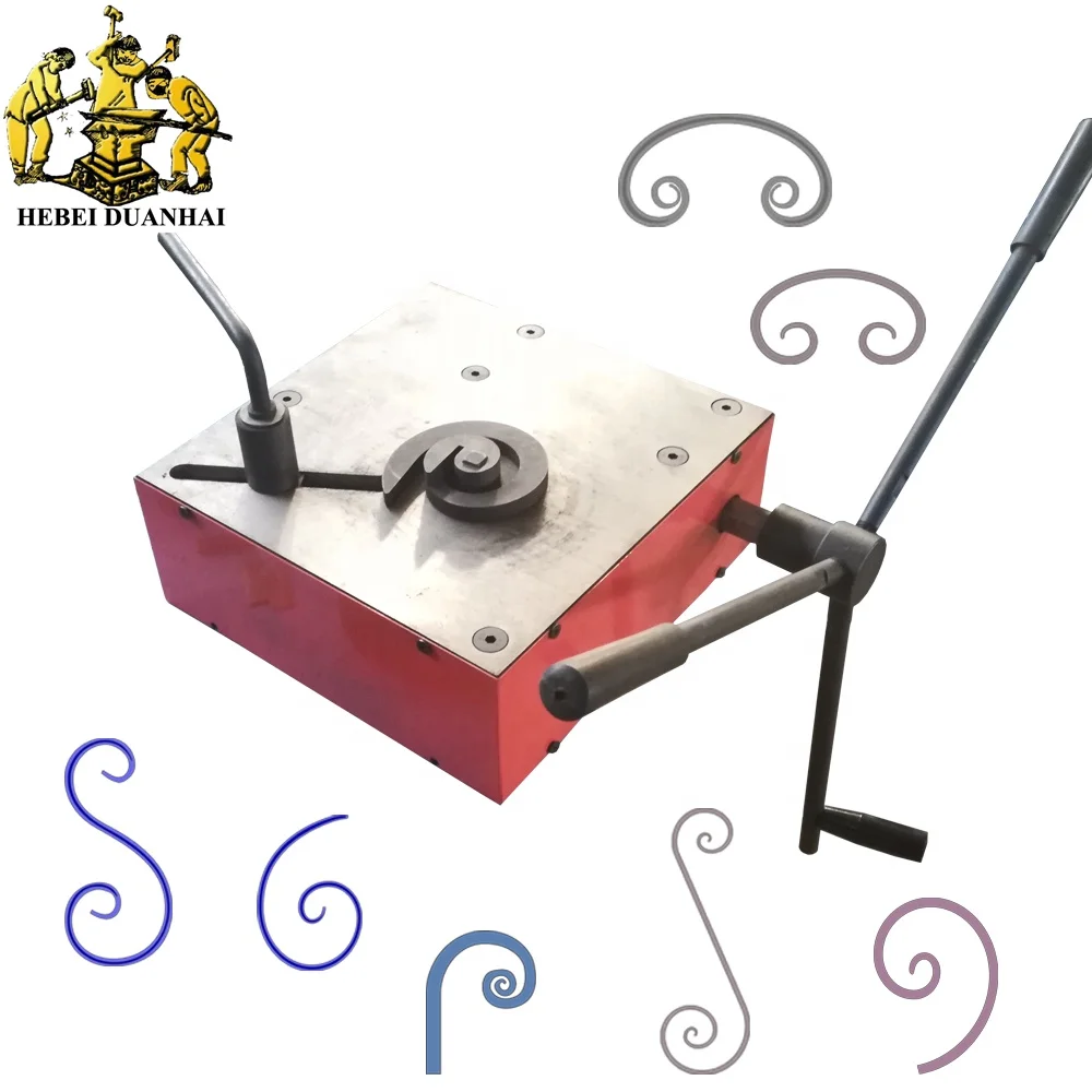 DH-SW.A Manual Metal Craft Bending Machine Wrought Iron Scroll Bender Hand Tools