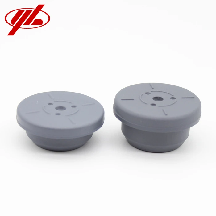 Pharmaceutical Medical Packing 32mm Butyl Rubber Stopper for Infusion
