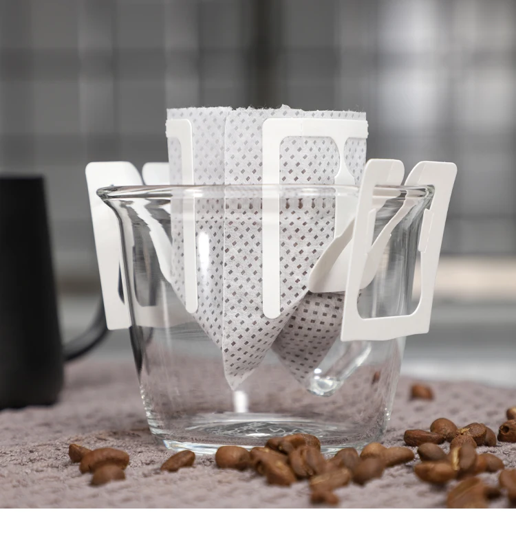 Уникальный дизайн Лидер продаж подвесной ушной фильтр для кофе капельный мешок фильтров