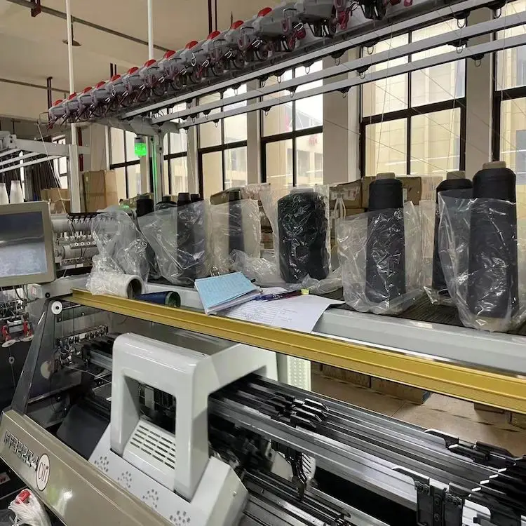 used 3D Flyknit Shoe Upper Knitting Machine